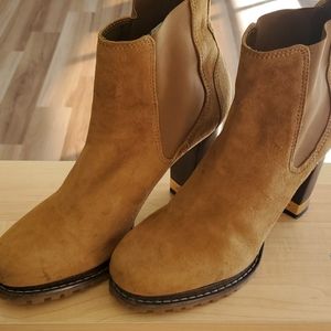 Tory Burch Virginia Suede Bootie